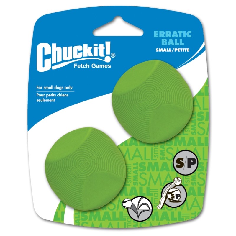 Chuckit! Erratic Ball S (2-pak) Chuckit! Erratic Ball S (2-pak)