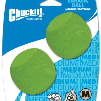 Erratic Ball M (2-pak) Hundelegetøj Chuckit!