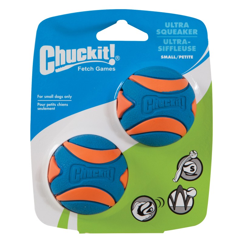 Chuckit! Ultra Squeaker Ball S (2-pak) Chuckit! Ultra Squeaker Ball S (2-pak)