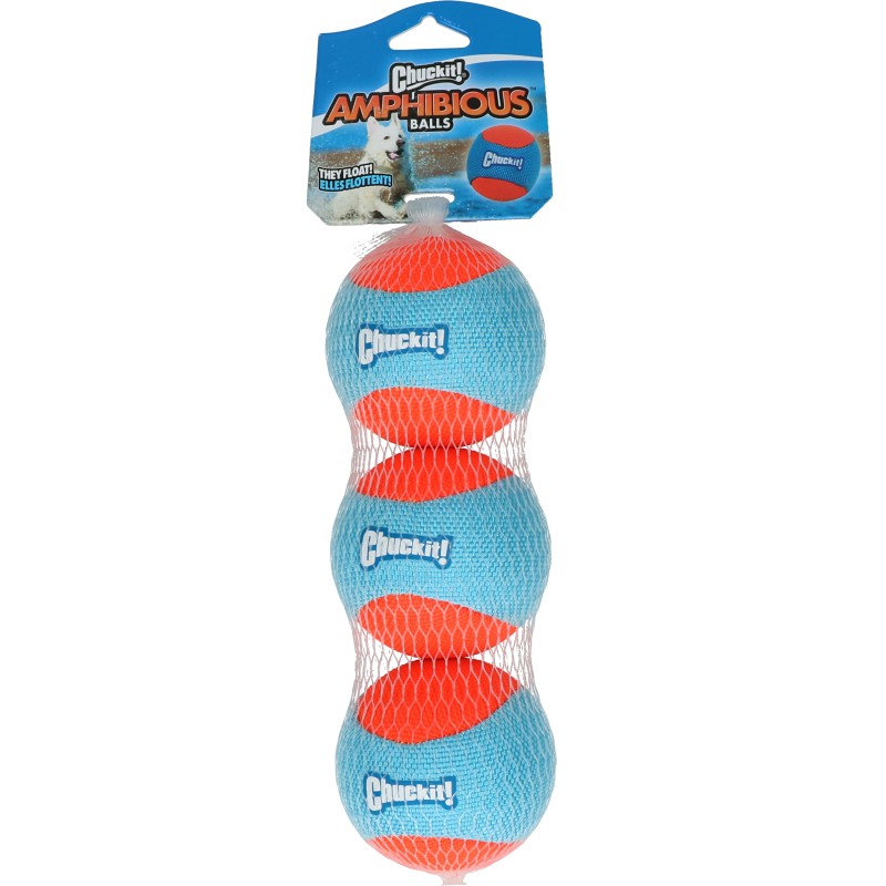 Chuckit! Amfibiske apportbolde 3-pak Chuckit! Amfibiske apportbolde 3-pak