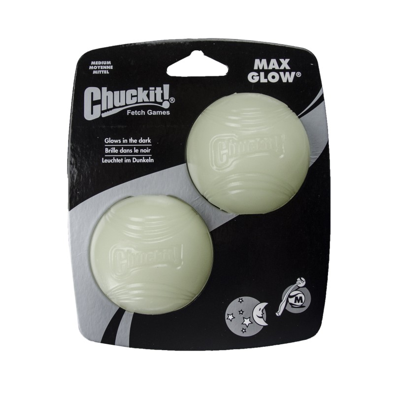 Chuckit! Max Glow M (2-pak) Chuckit! Max Glow M (2-pak)