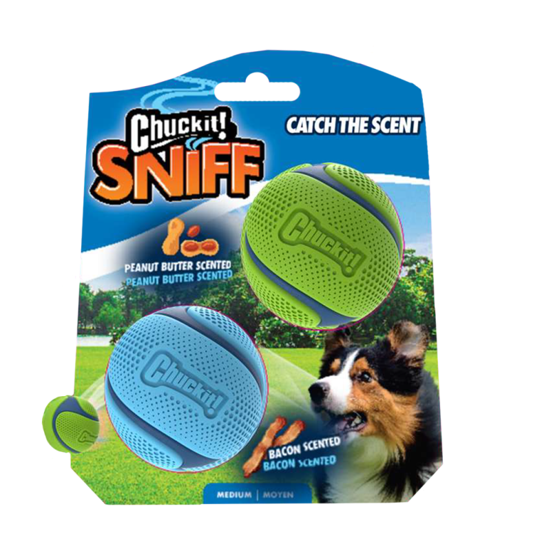 Chuckit! Sniff Fetch Ball Bacon Chuckit! Sniff Fetch Ball Bacon