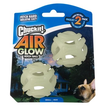 Air Glow apportbold S (2-pak) Hundelegetøj Chuckit!