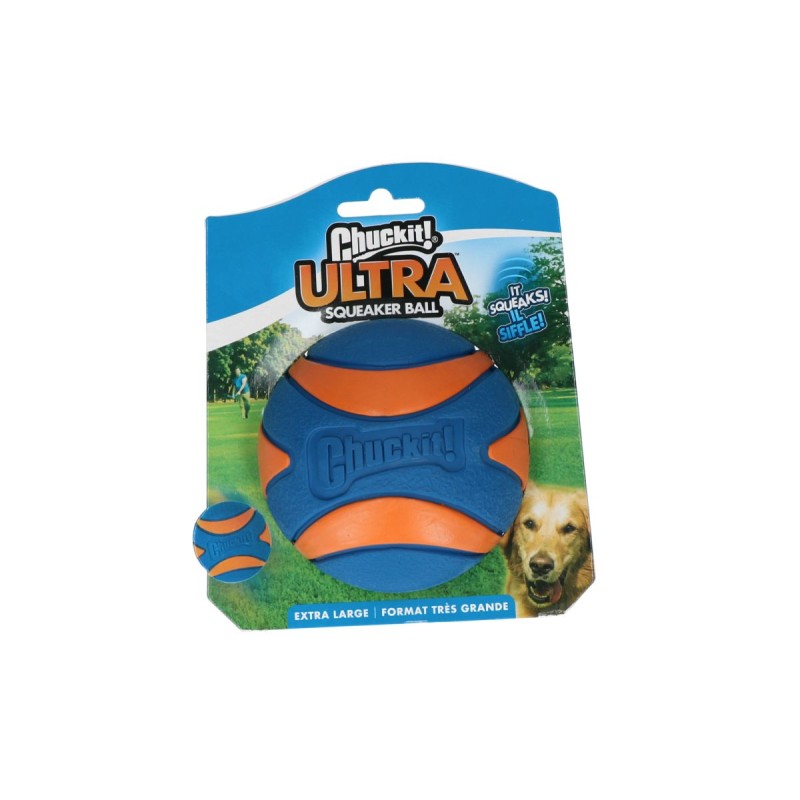 Ultra Squeaker Ball XL  Hundelegetøj Chuckit!
