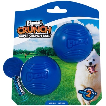 Super Crunch Ball M (2-pak) Hundelegetøj Chuckit!