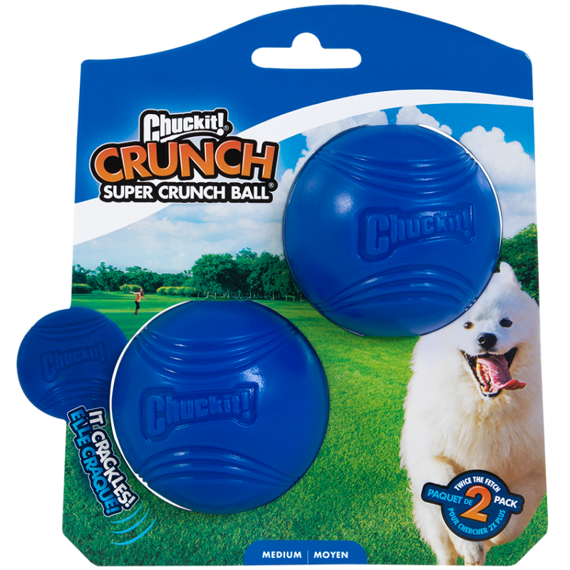 Chuckit! Super Crunch Ball M (2-pak) Chuckit! Super Crunch Ball M (2-pak)