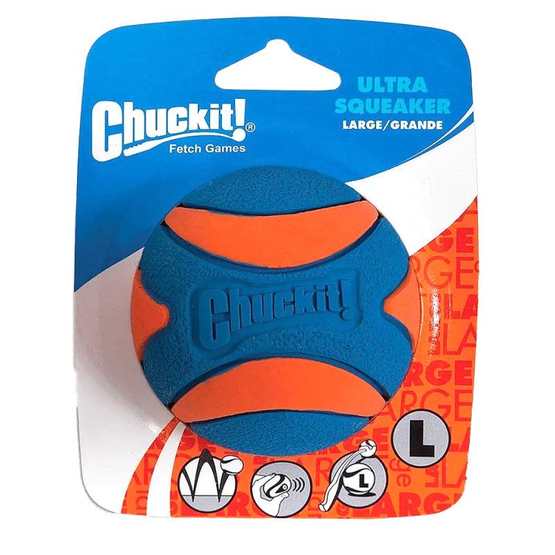 Chuckit! Ultra Squeaker Ball L (1-pak) Chuckit! Ultra Squeaker Ball L (1-pak)