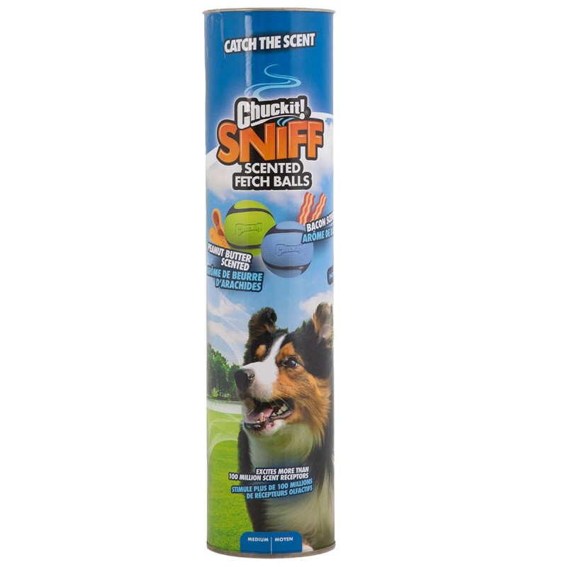 Sniff Fetch Ball Bacon Hundelegetøj Chuckit!