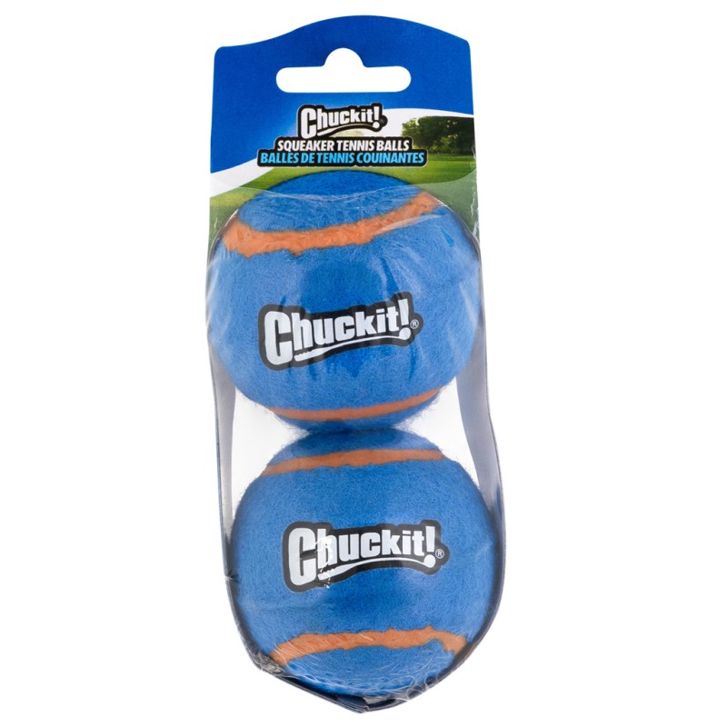Chuckit! Squeaker Tennisbolde S (2-pak) Chuckit! Squeaker Tennisbolde S (2-pak)