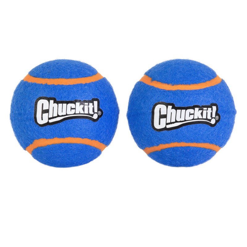 Chuckit! Squeaker Tennisbolde L (2-pak) Chuckit! Squeaker Tennisbolde L (2-pak)