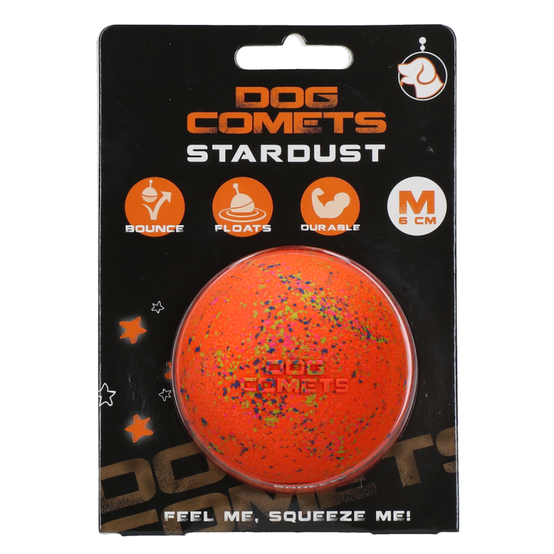 Dog Comets Stjernestøv Orange M Dog Comets Stjernestøv Orange M
