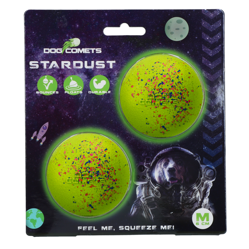 Dog Comets Stjernestøvgrøn M (2-pak) Dog Comets Stjernestøvgrøn M (2-pak)