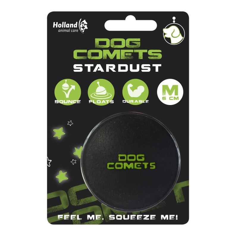 Dog Comets Stjernestøv Sort/Grøn M Dog Comets Stjernestøv Sort/Grøn M