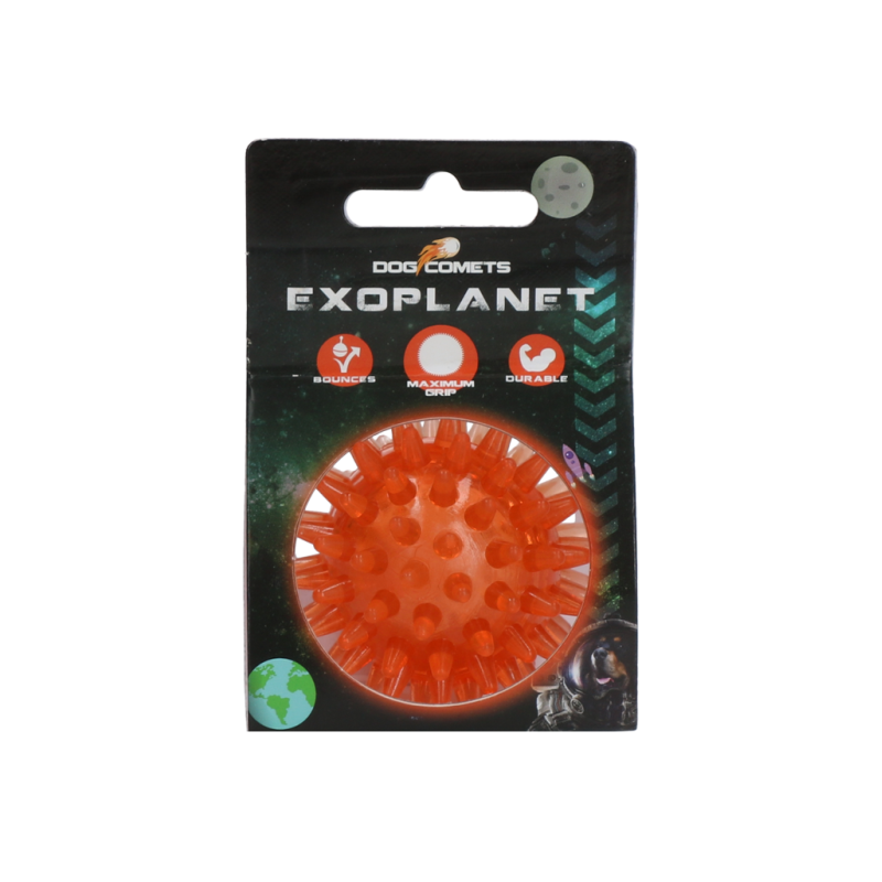 Dog Comets Exoplanet Spiky Ball S Orange Dog Comets Exoplanet Spiky Ball S Orange
