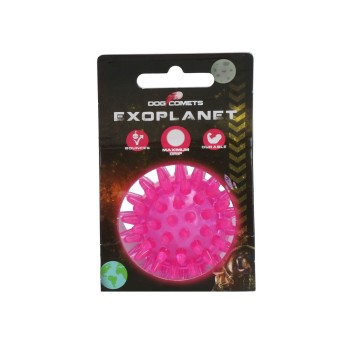 Exoplanet Spiky Ball S Pink Hundelegetøj Dog Comets