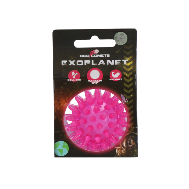 Dog Comets Exoplanet Spiky Ball S Pink Dog Comets Exoplanet Spiky Ball S Pink
