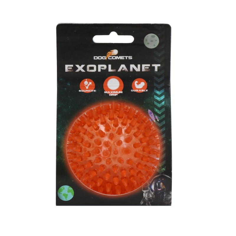 Dog Comets Exoplanet Spiky Ball M Orange Dog Comets Exoplanet Spiky Ball M Orange