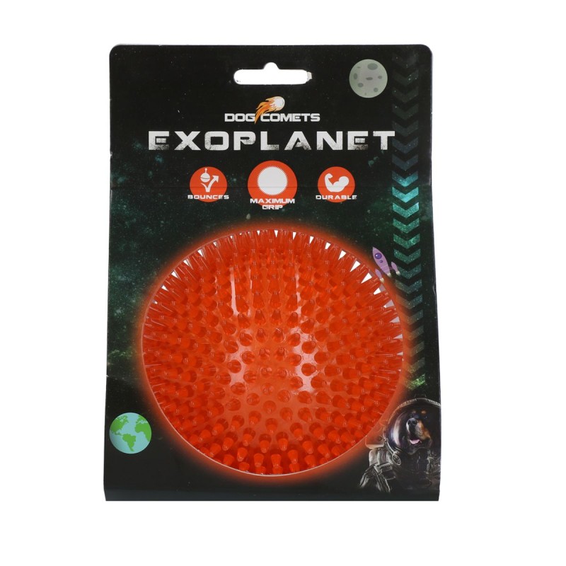 Dog Comets Exoplanet Spiky Ball L Orange Dog Comets Exoplanet Spiky Ball L Orange