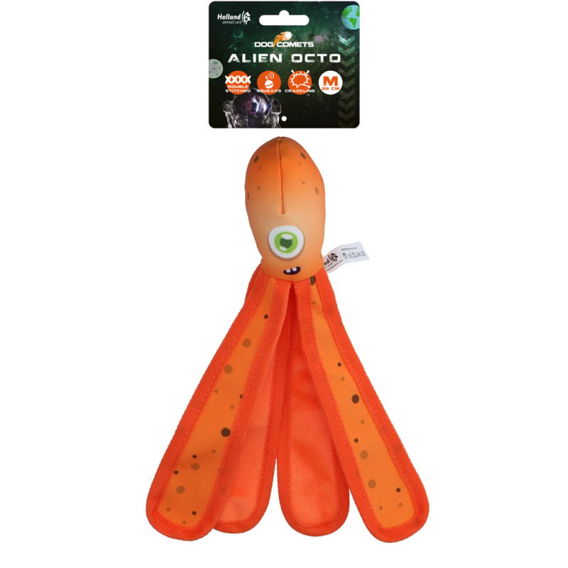 Dog Comets Alien Octo M Orange Dog Comets Alien Octo M Orange