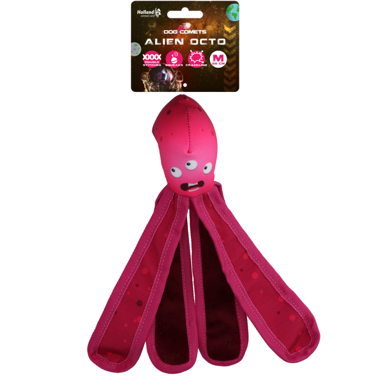 Dog Comets Alien Octo M Pink Dog Comets Alien Octo M Pink