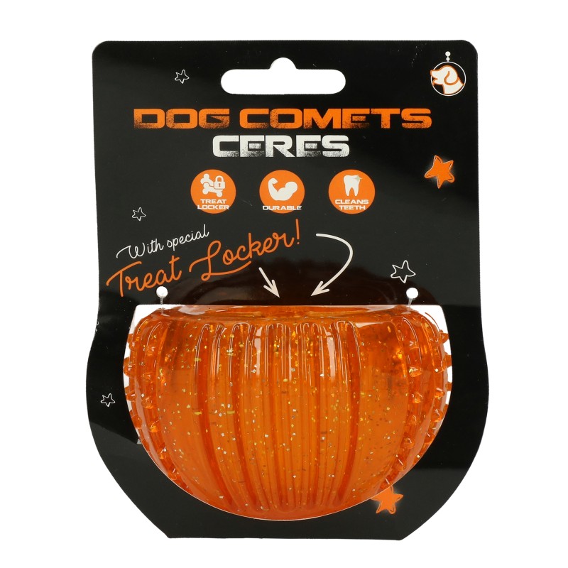 Dog Comets Treat Locker Orange Dog Comets Treat Locker Orange