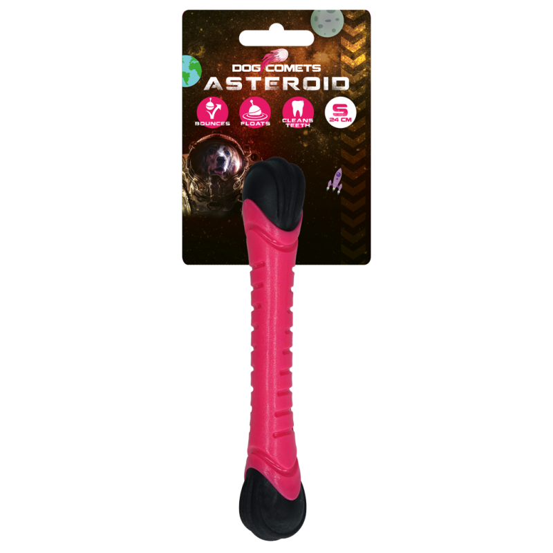 Dog Comets Asteroid Fetch Stick S Pink Dog Comets Asteroid Fetch Stick S Pink