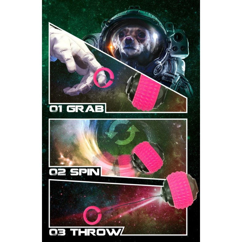 Apportlegetøj Blazer Jet Pink Dog Comets Apportlegetøj Blazer Jet Pink Dog Comets