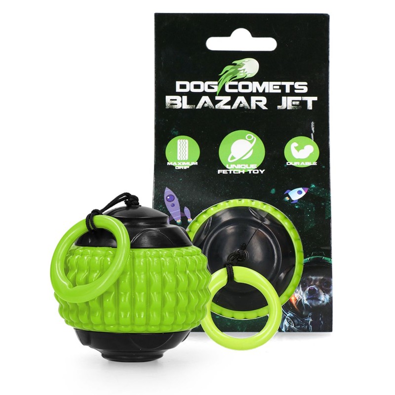 Apportlegetøj Blazar Jet Green Dog Comets