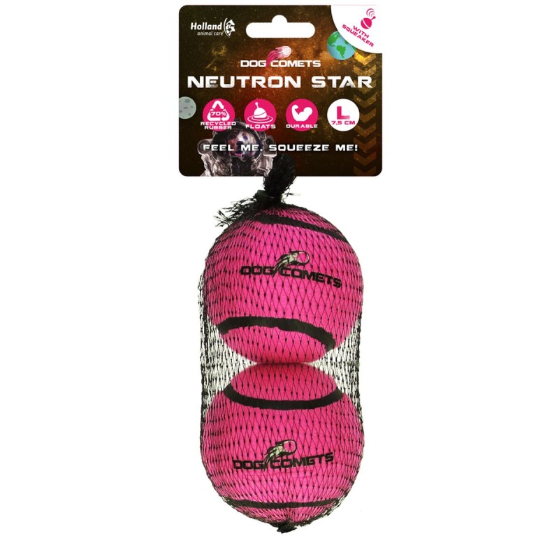 Tennisbold Med Pirrende L Pink (2-pak) Neutron Star