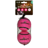 Dog Comets Starlight Tennisbold L Pink (2-pak) Dog Comets Starlight Tennisbold L Pink (2-pak)