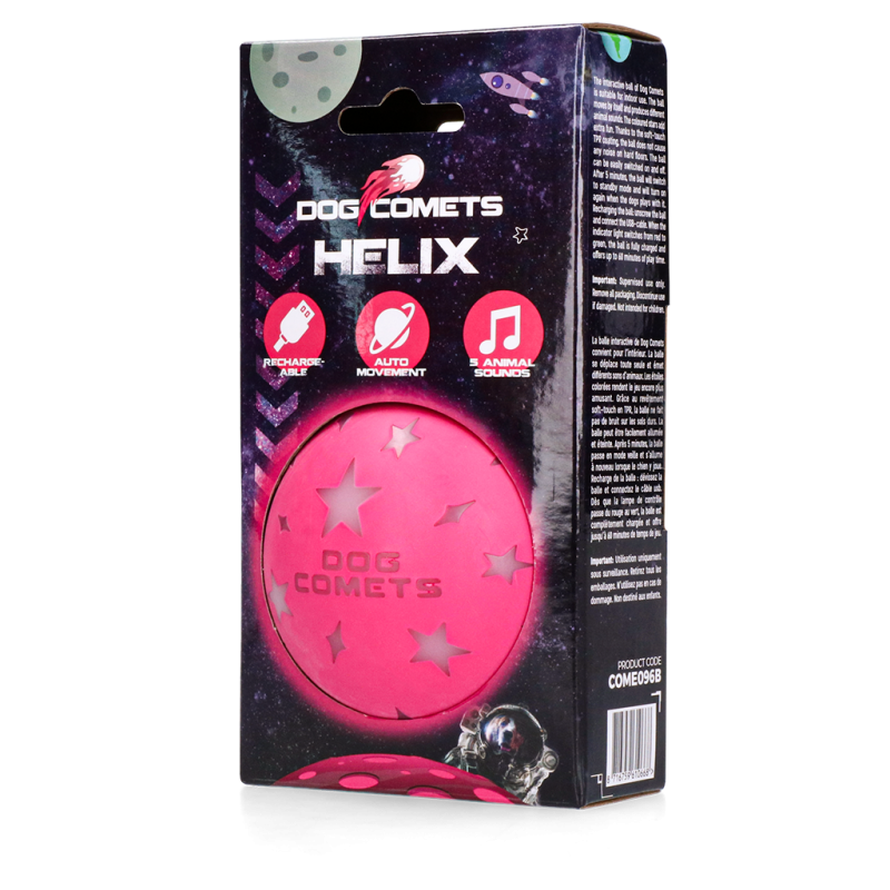 Dog Comets Helix Pink Dog Comets Helix Pink