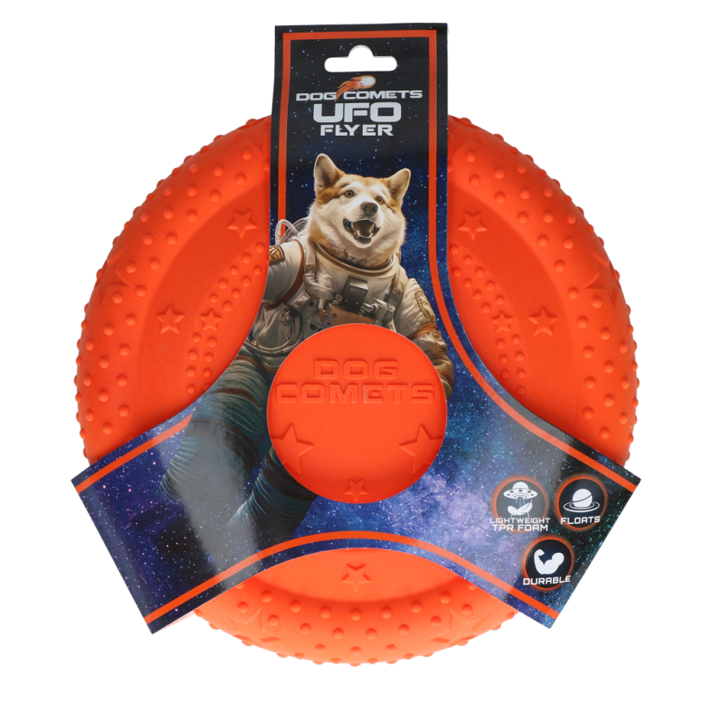 Dog Comets UFO Flyer Orange Dog Comets UFO Flyer Orange