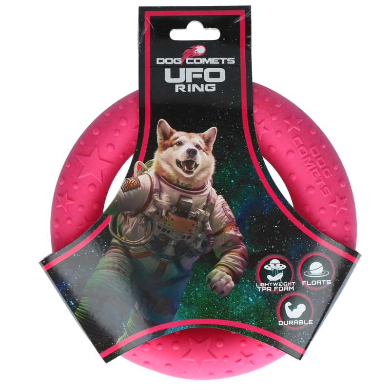 Dog Comets UFO-ring lyserød Dog Comets UFO-ring lyserød