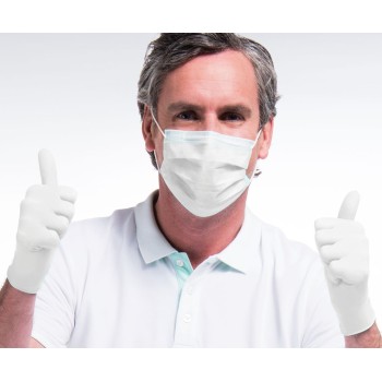 Comforties Bløde nitrilhandsker hvide M Comforties Bløde nitrilhandsker hvide M