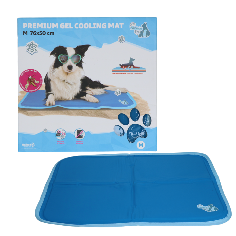 CoolPets Premium Gel Kølemåtte M 50x76cm CoolPets Premium Gel Kølemåtte M 50x76cm