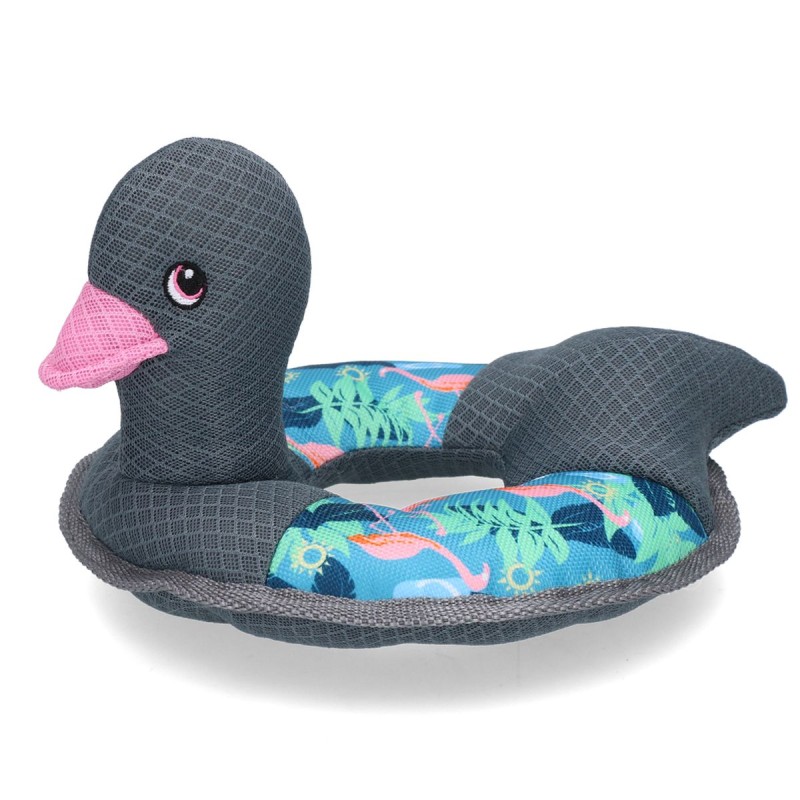 Ring O' Ducky Flamingo Hundelegetøj L36cm CoolPets Ring O' Ducky Flamingo Hundelegetøj L36cm CoolPets