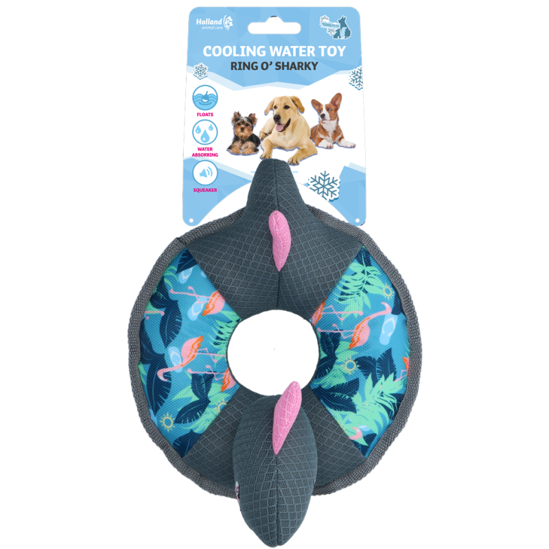 CoolPets Ring O' Sharky Flamingo L36cm CoolPets Ring O' Sharky Flamingo L36cm