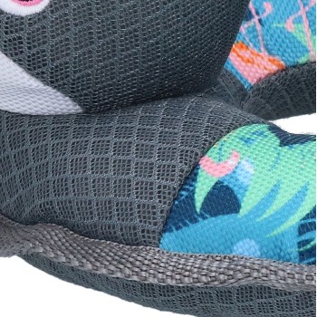Ring O' Sharky Flamingo Hundelegetøj L36cm CoolPets Ring O' Sharky Flamingo Hundelegetøj L36cm CoolPets