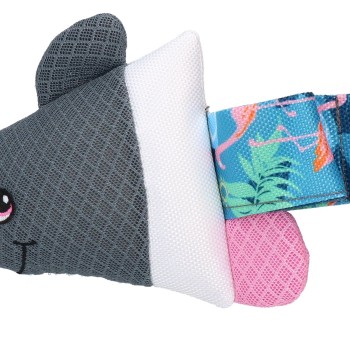 Træk Mig! Fiskeflamingo Hundelegetøj CoolPets Træk Mig! Fiskeflamingo Hundelegetøj CoolPets