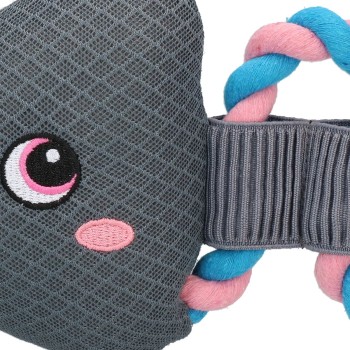 Træk Mig! Fisketov Flamingo Hundelegetøj CoolPets Træk Mig! Fisketov Flamingo Hundelegetøj CoolPets