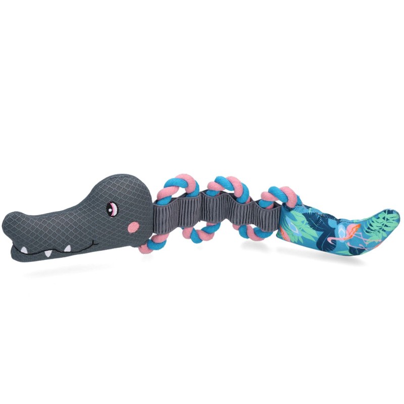 Træk Mig! Krøllet Reb Hundelegetøj Flamingo CoolPets Træk Mig! Krøllet Reb Hundelegetøj Flamingo CoolPets