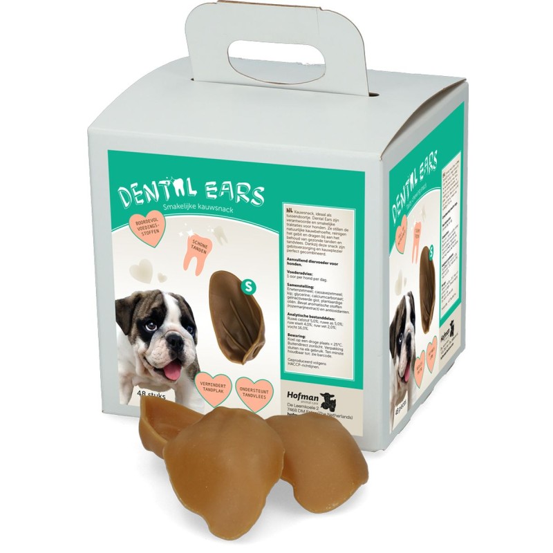 Små ører 48 stk. til hunde guf Dental Små ører 48 stk. til hunde guf Dental