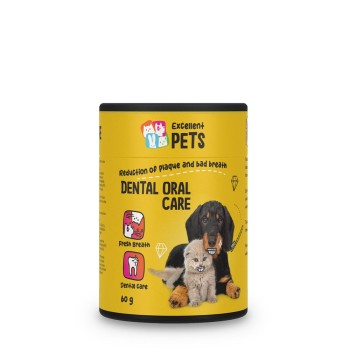 Tandpleje til mundhulen 60 g til hund og kat Excellent Pets Tandpleje til mundhulen 60 g til hund og kat Excellent Pets