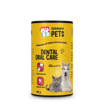 Tandpleje til mundhulen 140 g til hund og kat Excellent Pets Tandpleje til mundhulen 140 g til hund og kat Excellent Pets