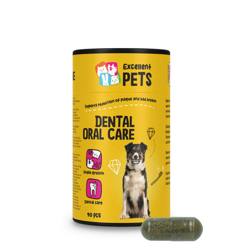 Excellent Pets Tandplejekapsler 90 stk. Excellent Pets Tandplejekapsler 90 stk.