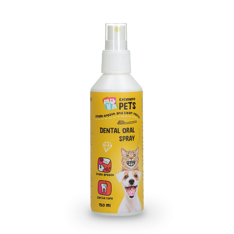 Excellent Pets Tandspray til mundhygiejne 150 ml Excellent Pets Tandspray til mundhygiejne 150 ml