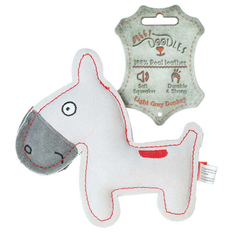 Doggy Doodles Æsel brun Æsel Lysegrå Doggy Doodles Æsel brun Æsel Lysegrå