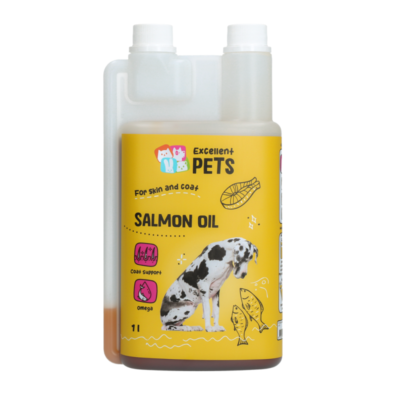 Excellent Pets Lakseolie til hunde 1000 ml Excellent Pets Lakseolie til hunde 1000 ml