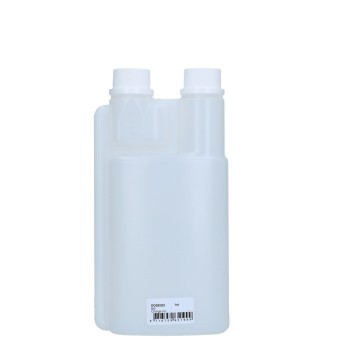 Dispenseringsflaske med 2 halse 500 ml Dispenseringsflaske med 2 halse 500 ml