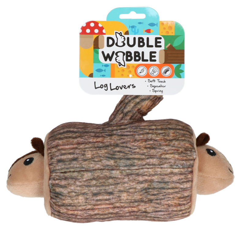 Hundebamse Log-elskere Double Wobble